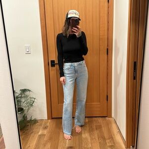 Garage straight leg jeans